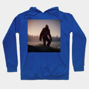 Sasquatch in Nature Hoodie